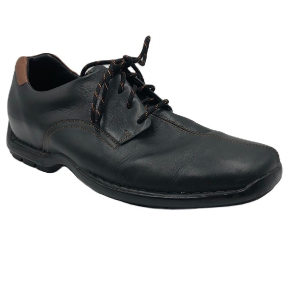 Cole Haan Other - Cole Haan Men's Black Square Toe Lace Up Business Casual Comfort Size 9.5M